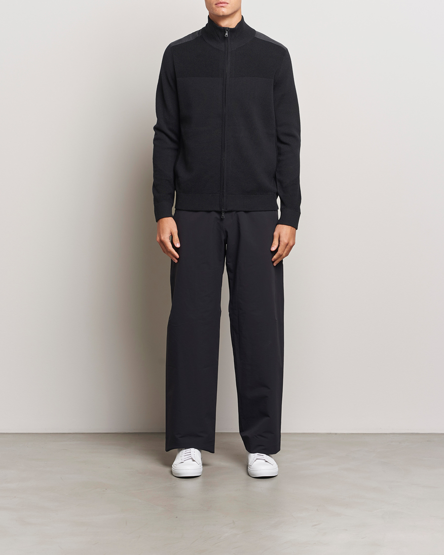 Herr | Tröjor | J.Lindeberg | Marty Hybrid Jacket Black