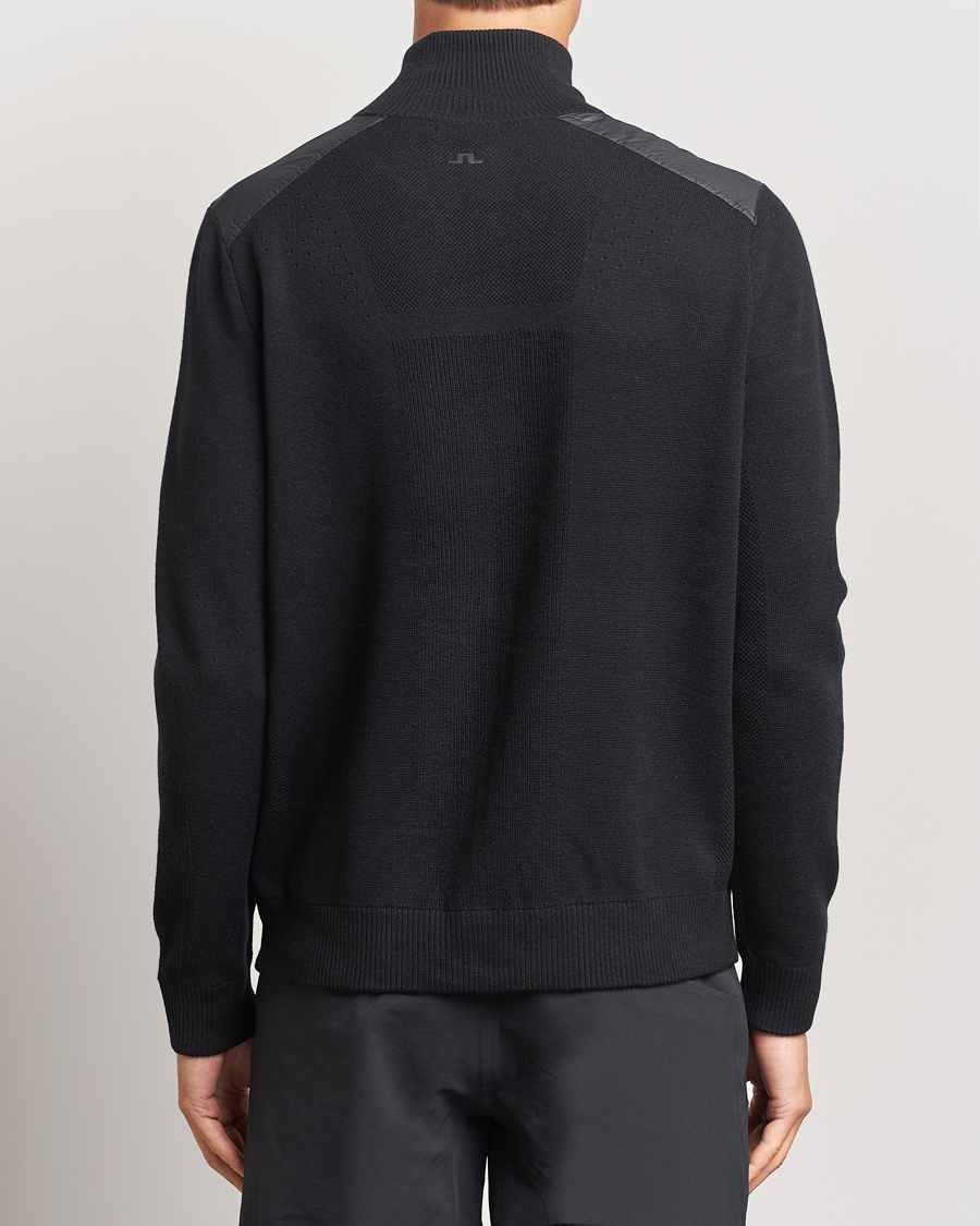 Herr | Tröjor | J.Lindeberg | Marty Hybrid Jacket Black