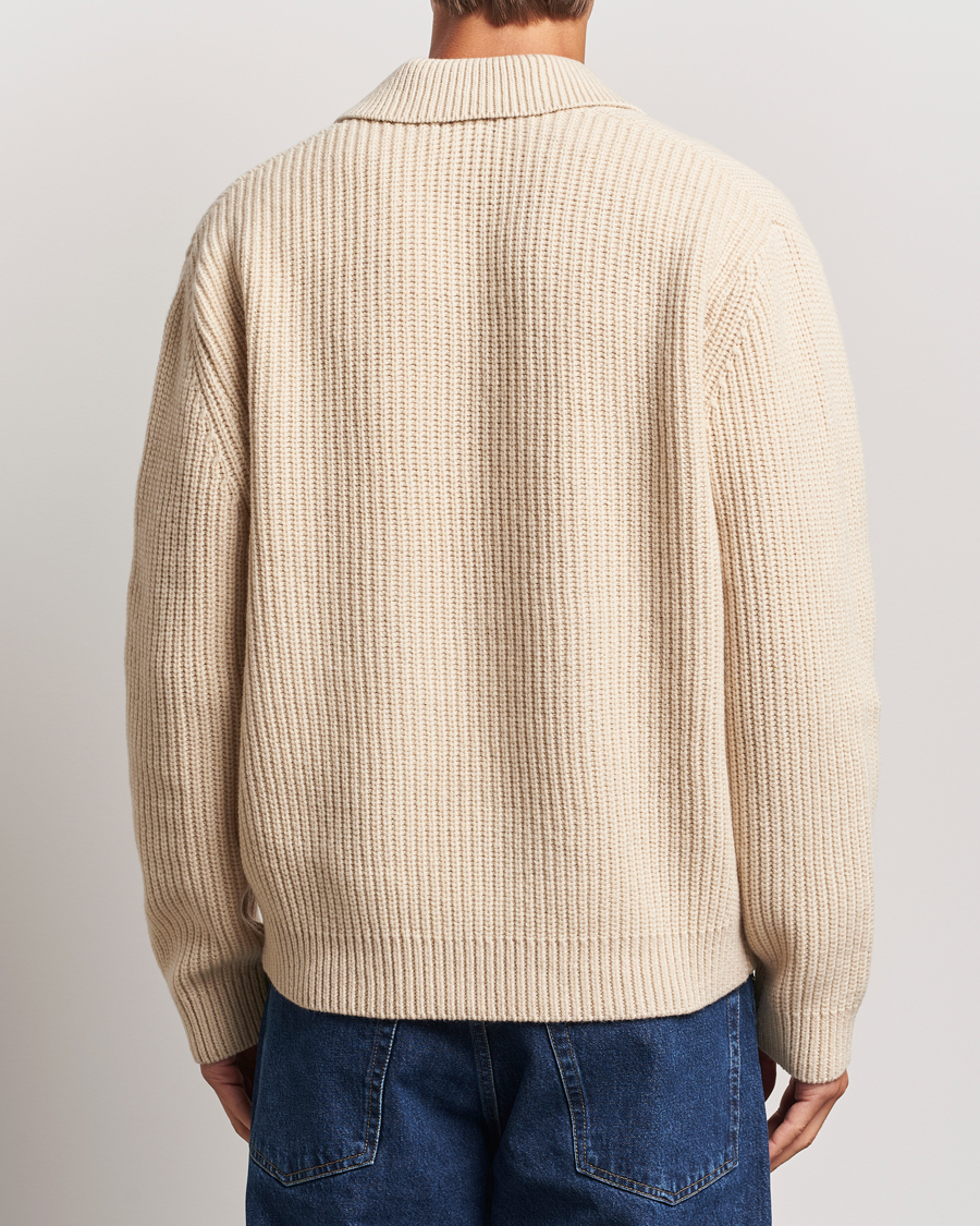 Herr | Tröjor | J.Lindeberg | Jethro Heavy Polo Knit Moonbeam
