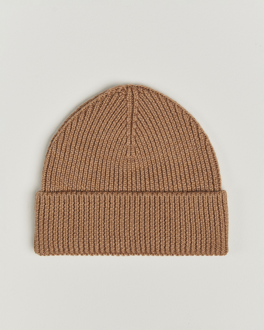 Herr | J.Lindeberg Juan Merino Beanie Tiger Brown | J.Lindeberg | Juan Merino Beanie Tiger Brown