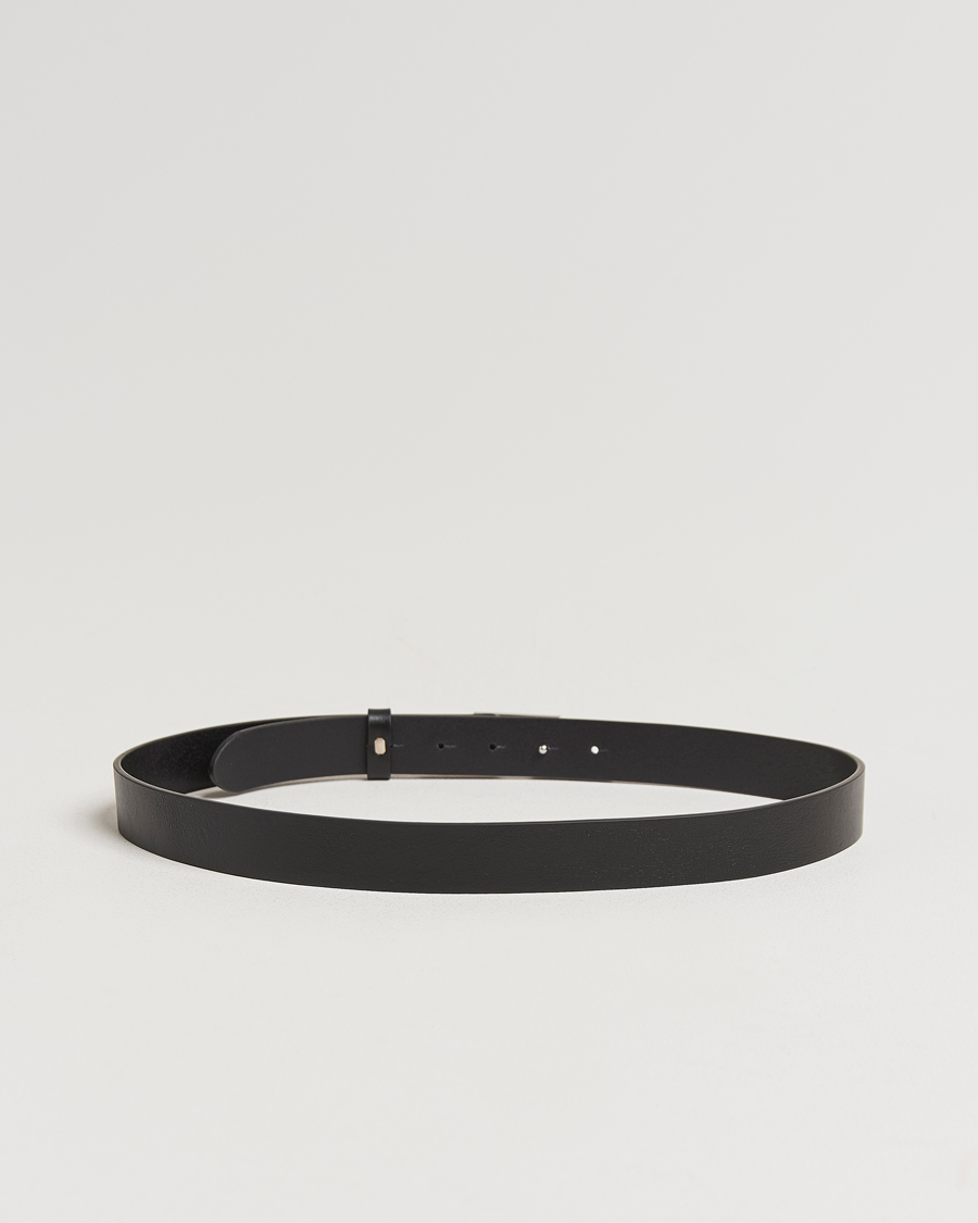 Herr | J.Lindeberg Bridge Logo Belt Black | J.Lindeberg | Bridge Logo Belt Black