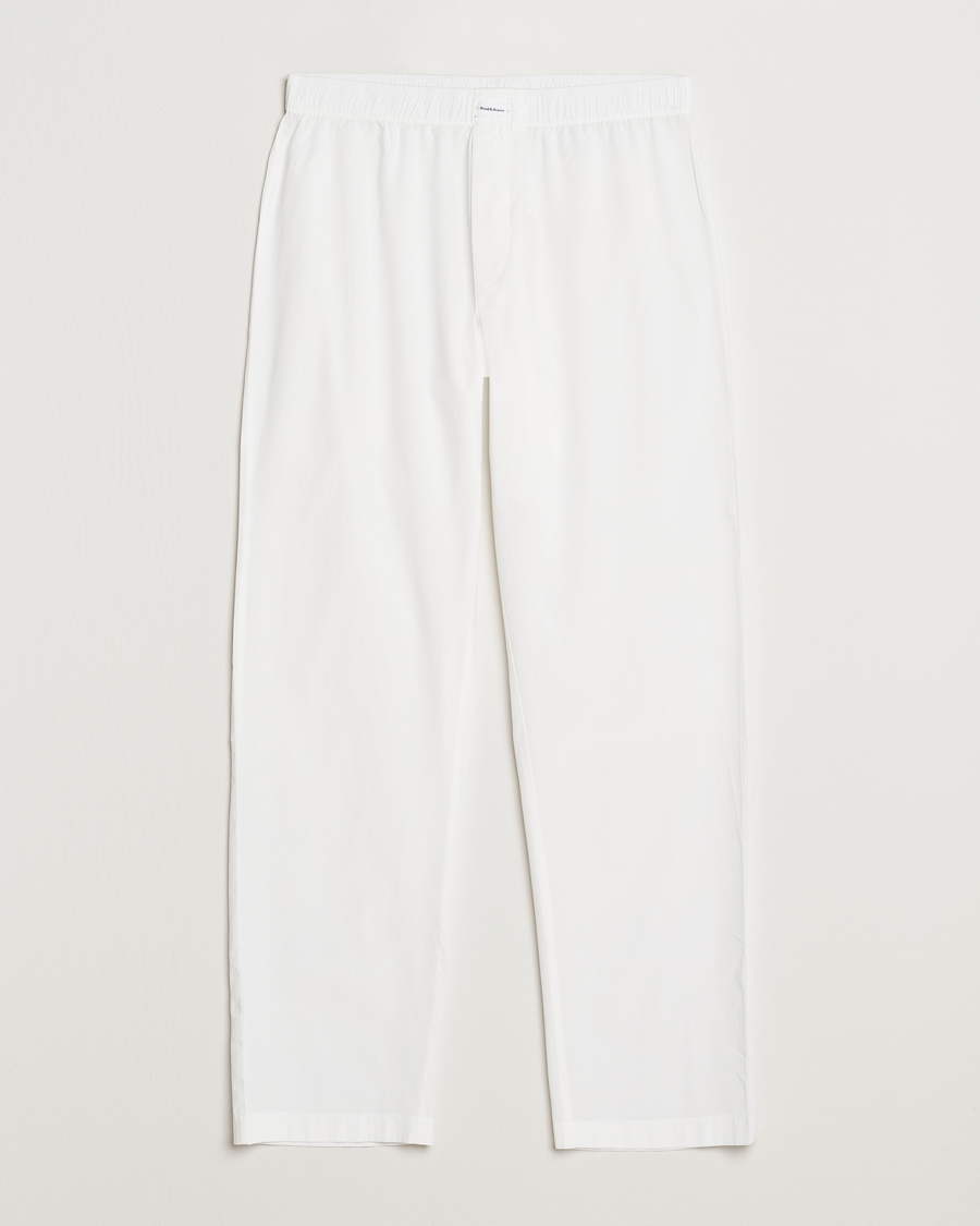 Herr | Pyjamas & Morgonrockar | Bread & Boxers | Woven Pyjama Pant White