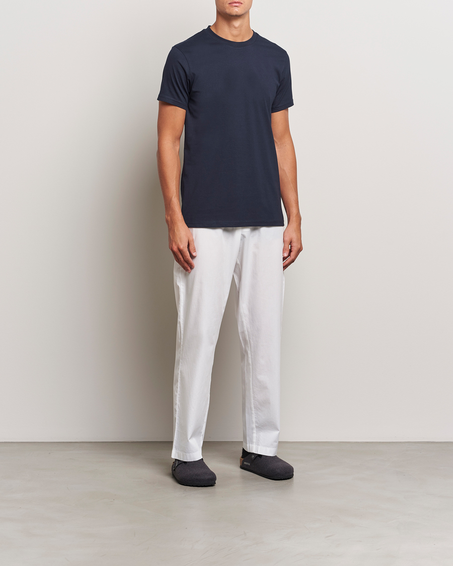 Herr | Pyjamas & Morgonrockar | Bread & Boxers | Woven Pyjama Pant White