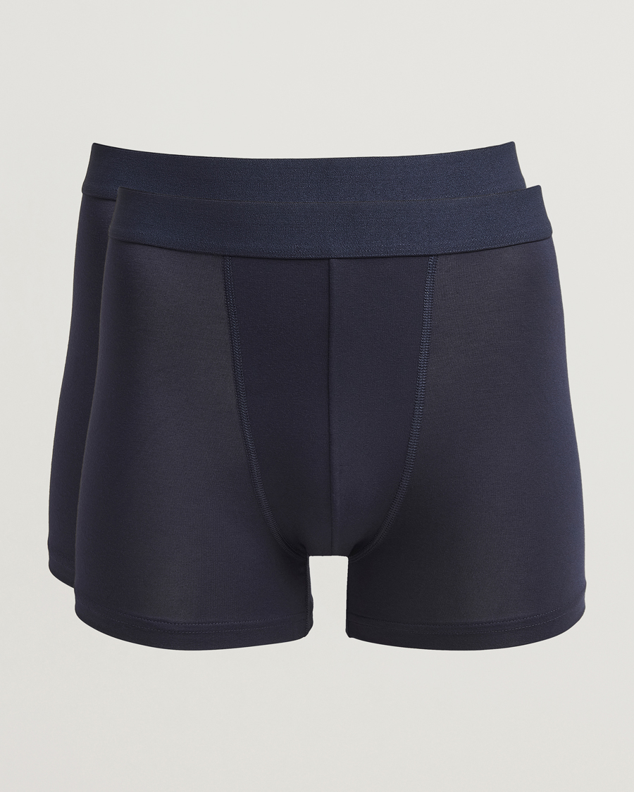 Herr | Underkläder | Bread & Boxers | 2-Pack Boxer Breif Modal Dark Navy