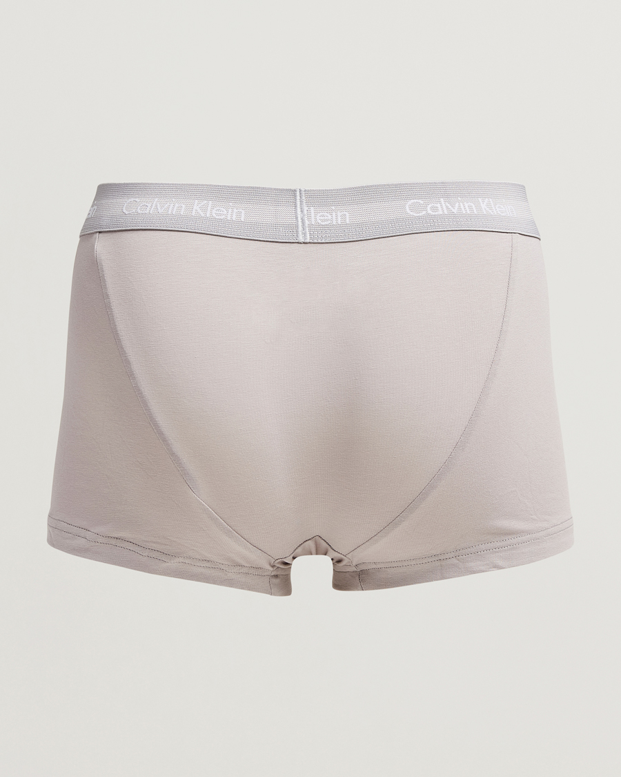 Herr | Underkläder | Calvin Klein | Cotton Stretch 3-Pack Low Rise Trunk Black/Blue/Grey