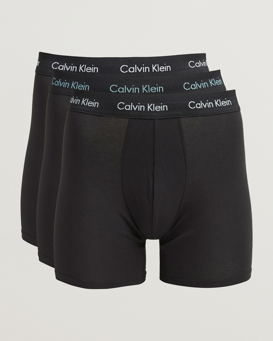 Herr | Underkläder | Calvin Klein | Cotton Stretch 3-Pack Boxer Brief Black