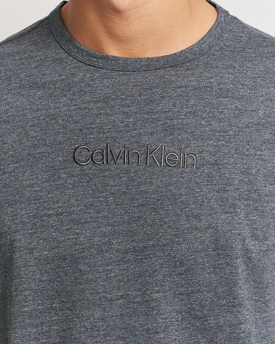 Herr | Pyjamas & Morgonrockar | Calvin Klein | Cotton Pyjama Set Charcoal/Black