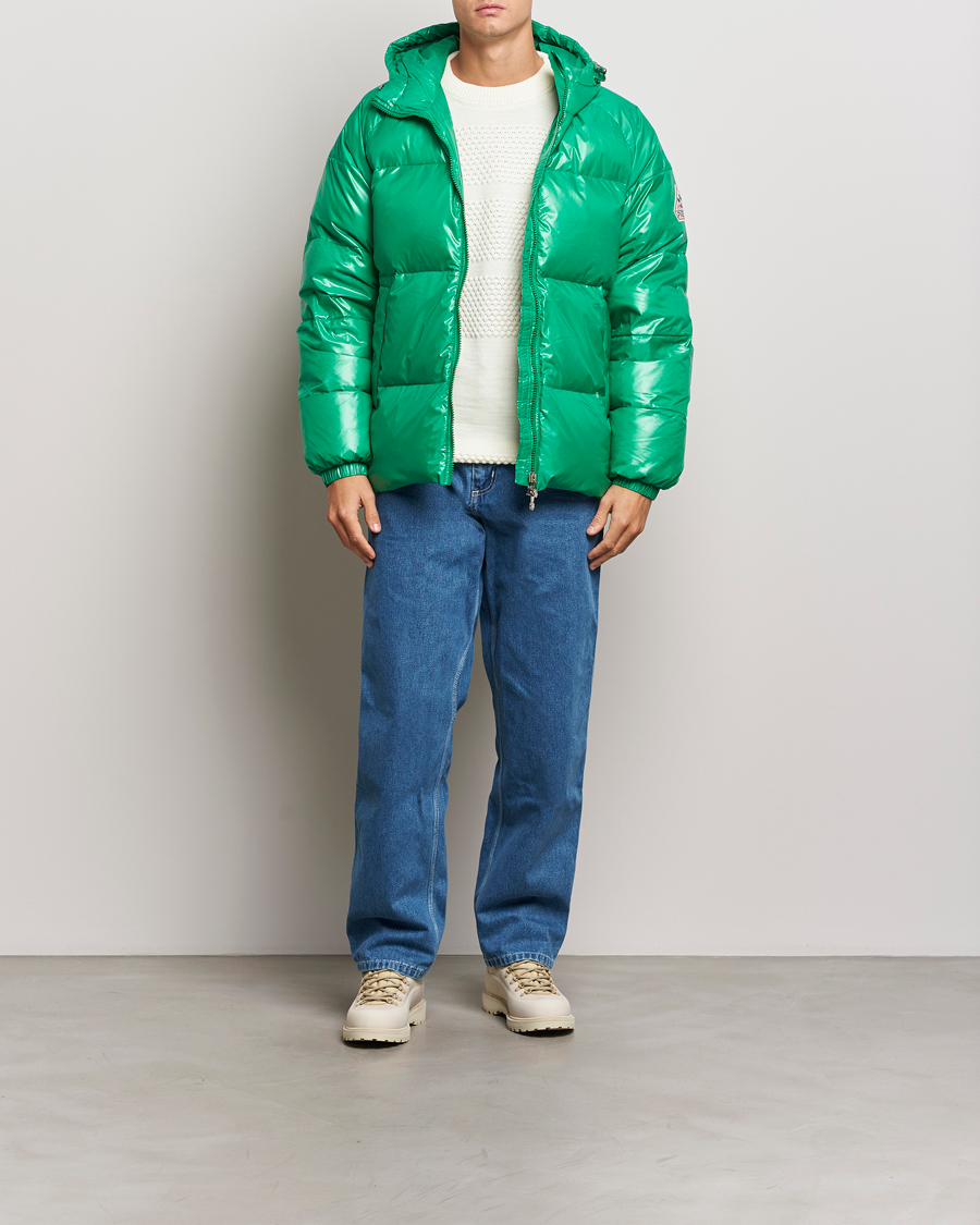 Herr | Jackor | Pyrenex | Sten Hooded Puffer Jacket Frog