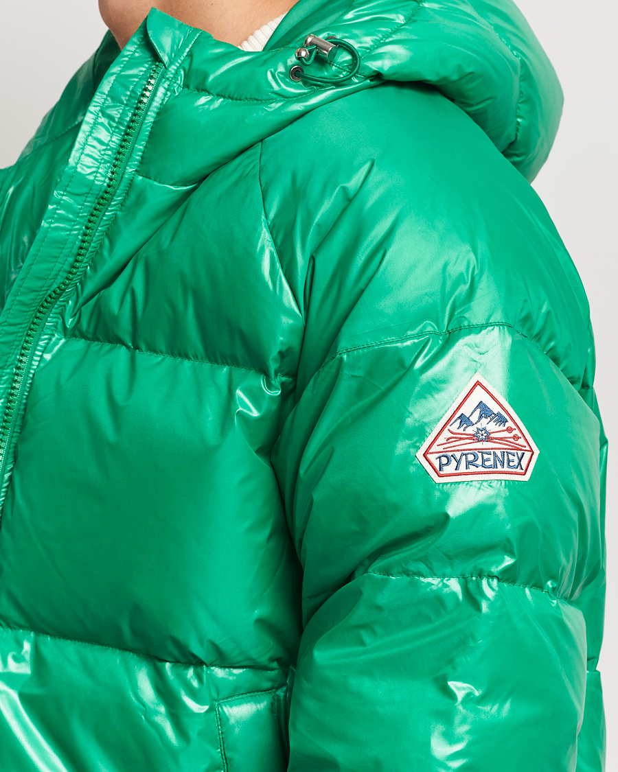 Herr | Jackor | Pyrenex | Sten Hooded Puffer Jacket Frog