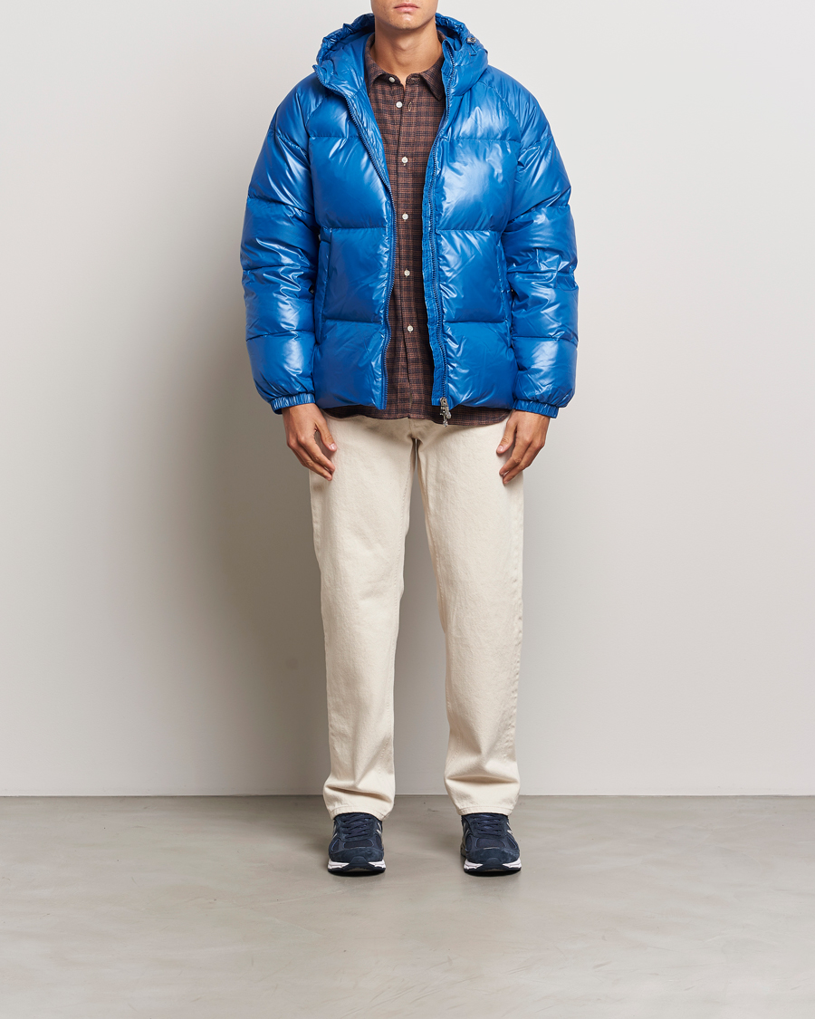 Herr | Jackor | Pyrenex | Sten Hooded Puffer Jacket Adriatic
