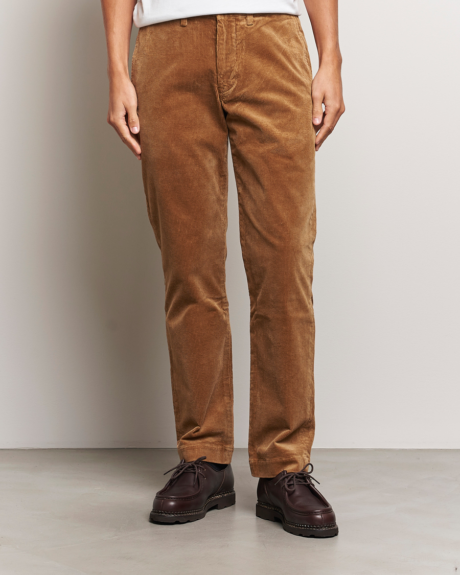 Herr | Byxor | Polo Ralph Lauren | Bedford Corduroy 5-Pocket Pants Golden Brown