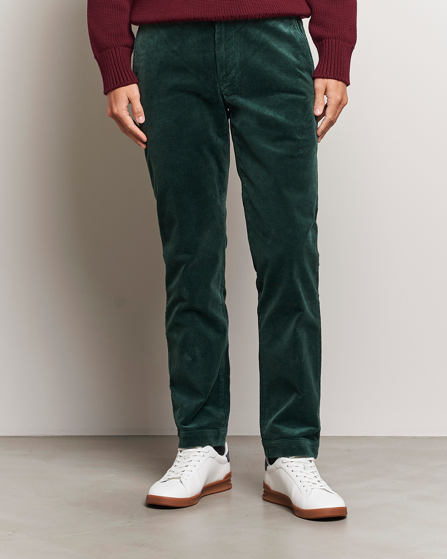 Herr | Byxor | Polo Ralph Lauren | Bedford Corduroy 5-Pocket Pants College Green