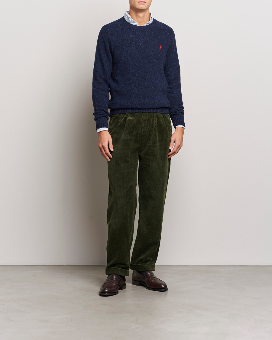 Herr | Byxor | Polo Ralph Lauren | Whitman Pleated Pants Country Olive