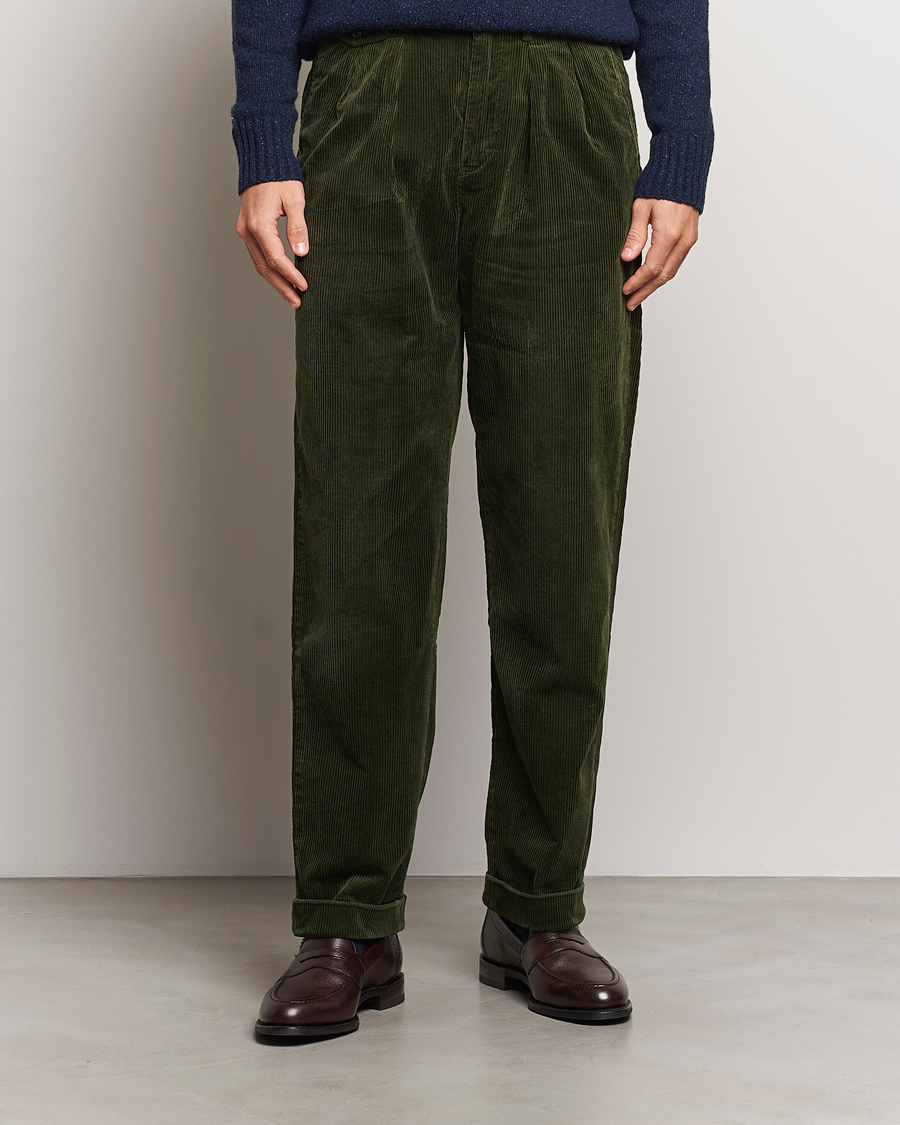 Herr | Byxor | Polo Ralph Lauren | Whitman Pleated Pants Country Olive