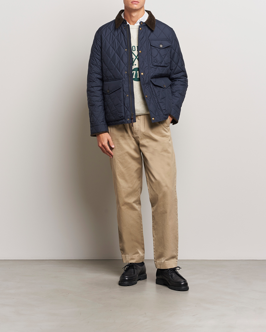 Herr | Jackor | Polo Ralph Lauren | Beaton Quilted Jacket College Navy