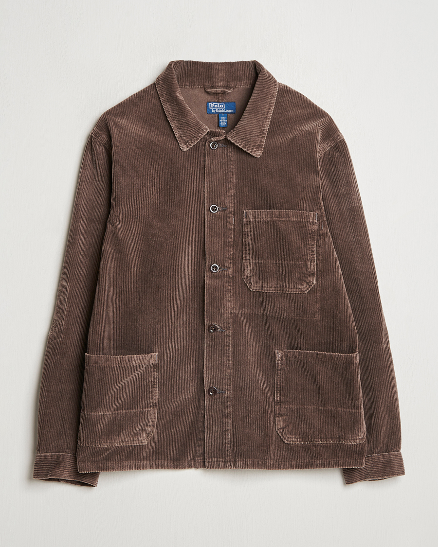 Herr | Jackor | Polo Ralph Lauren | Unlined Field Jacket Hanford Brown Repair