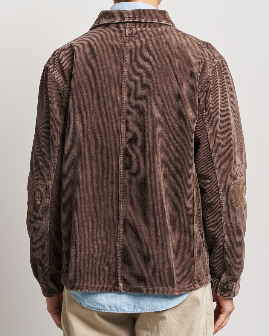 Herr | Jackor | Polo Ralph Lauren | Unlined Field Jacket Hanford Brown Repair