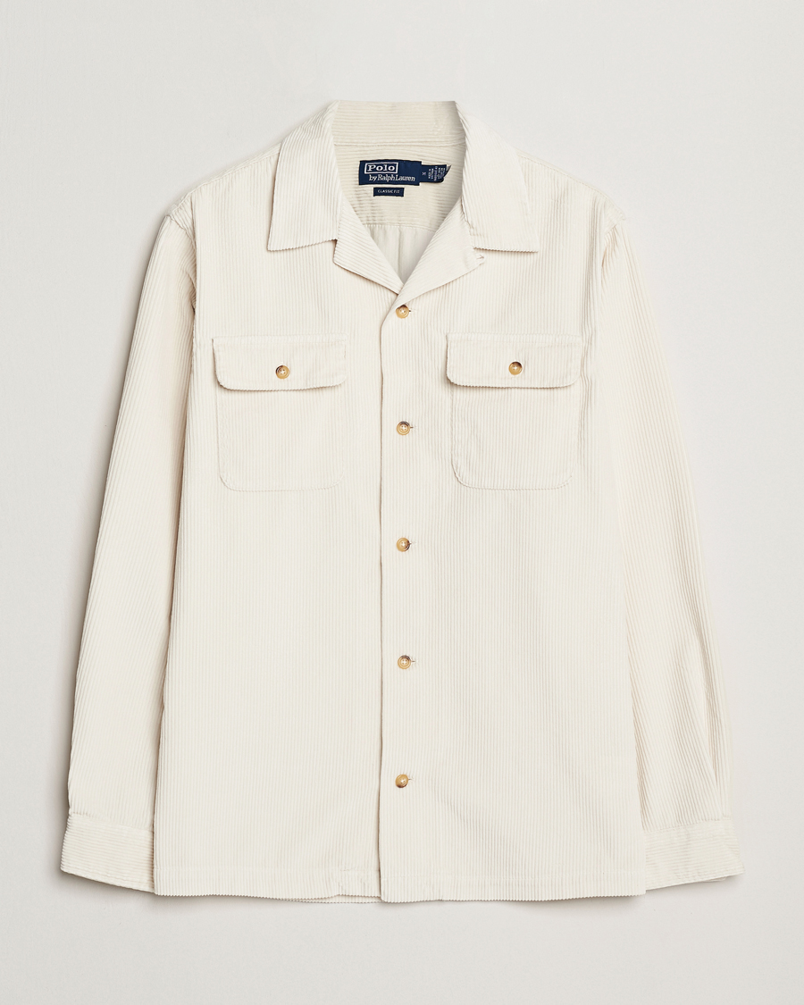 Herr | Skjortor | Polo Ralph Lauren | Corduroy Western Shirt Antique Cream
