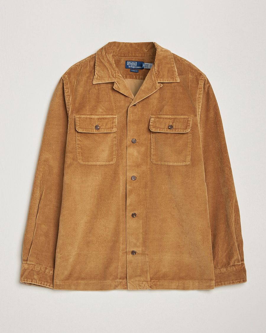 Herr | Skjortor | Polo Ralph Lauren | Corduroy Western Shirt Rustic Tan