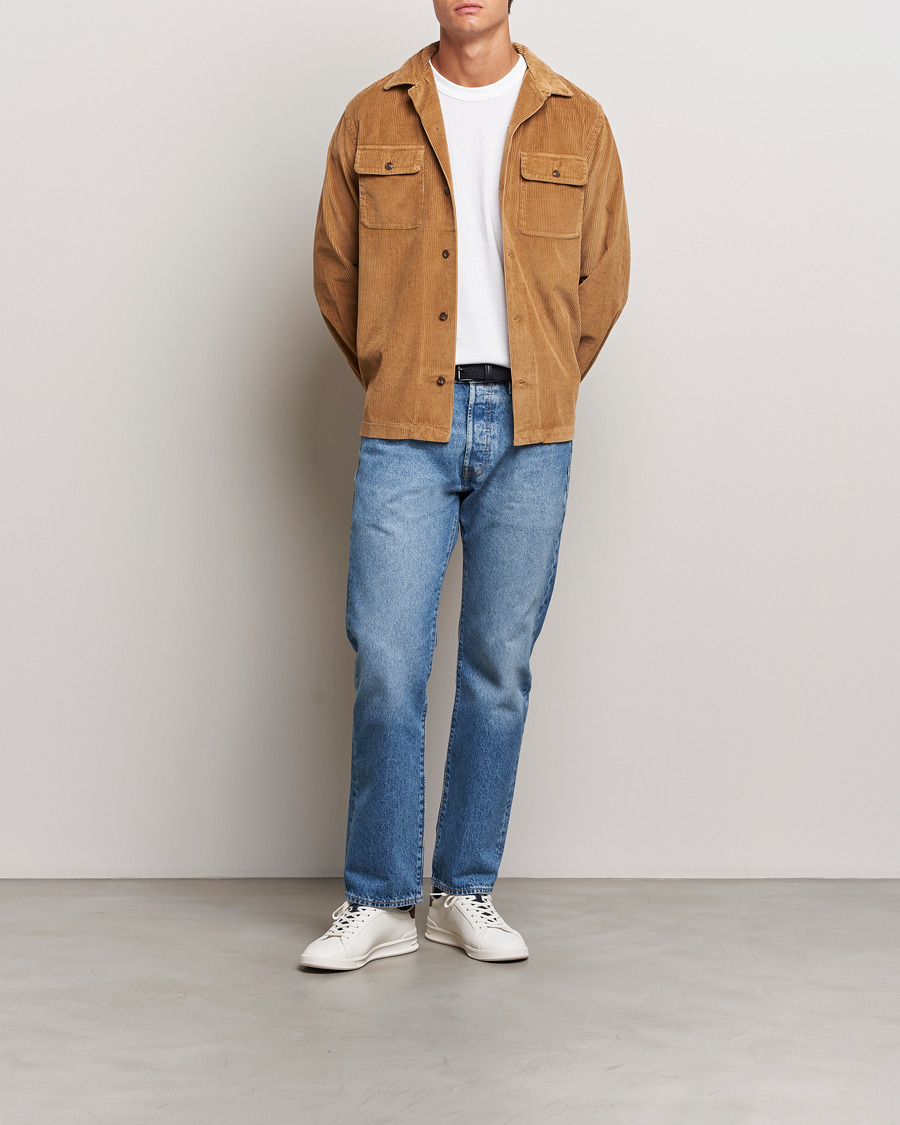 Herr | Skjortor | Polo Ralph Lauren | Corduroy Western Shirt Rustic Tan