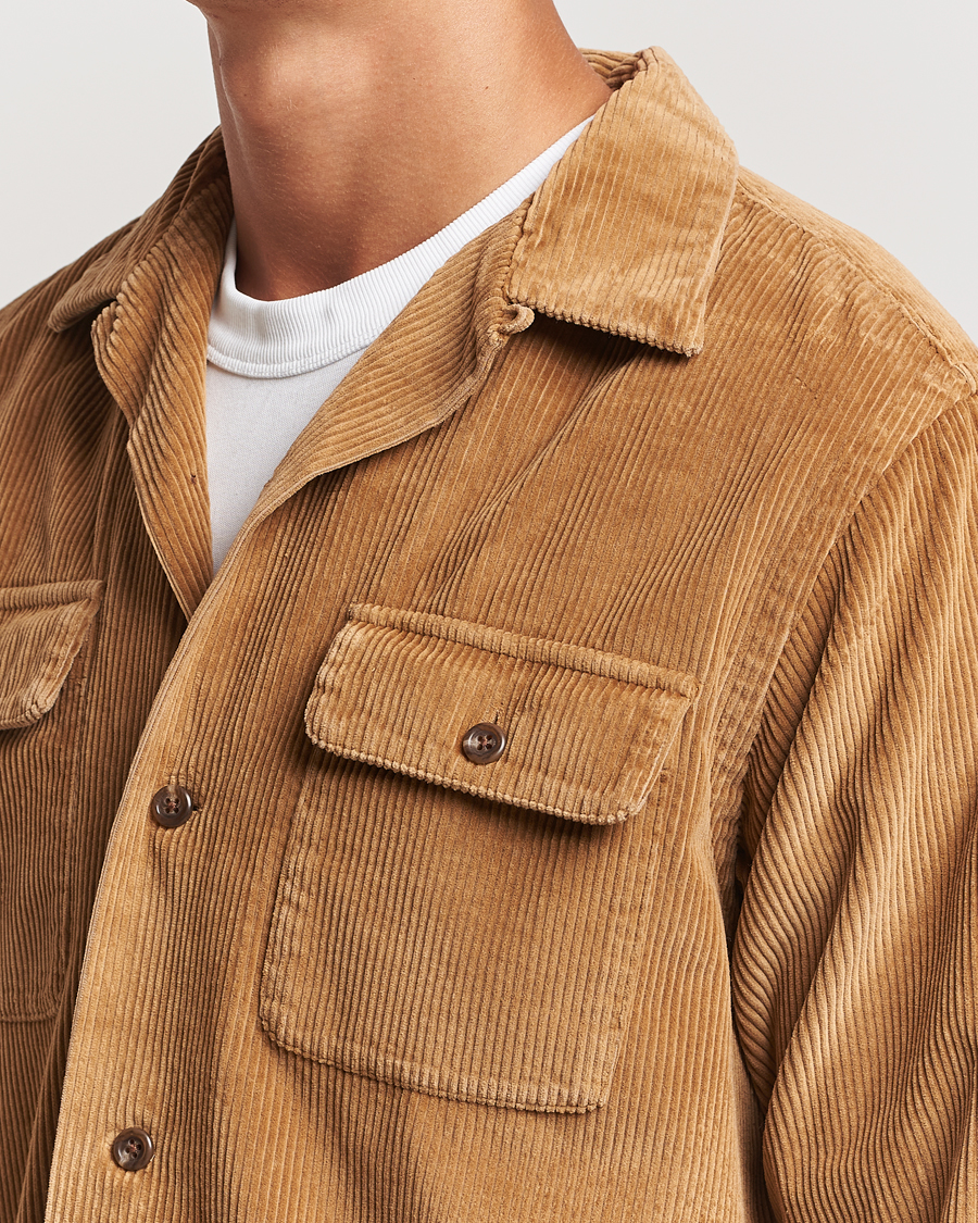 Herr | Skjortor | Polo Ralph Lauren | Corduroy Western Shirt Rustic Tan