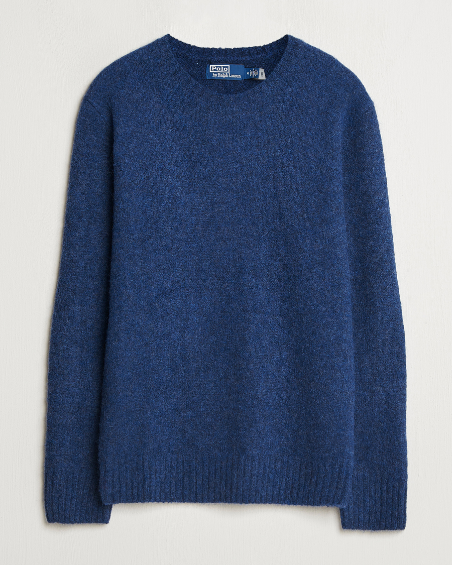 Herr | Tröjor | Polo Ralph Lauren | Heavy Knitted Sweater Midnight Navy Heather