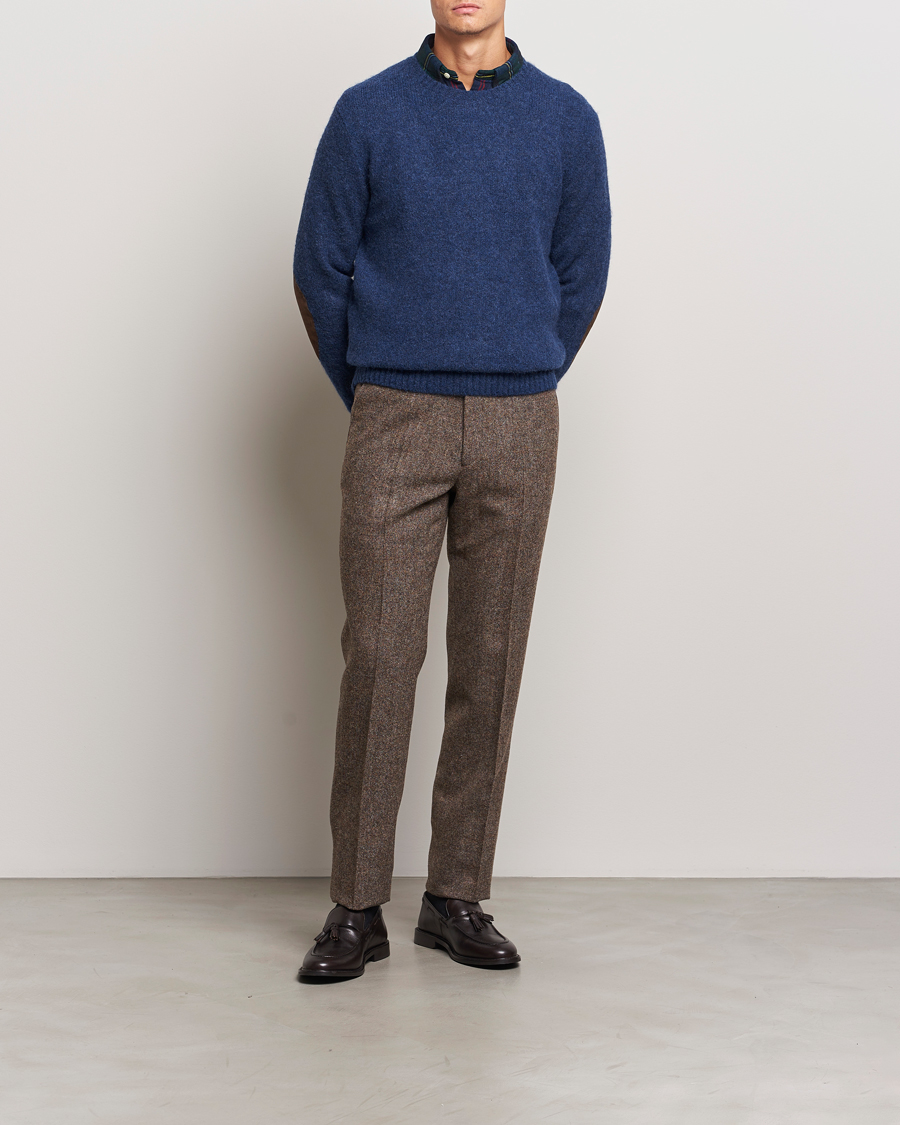 Herr | Tröjor | Polo Ralph Lauren | Heavy Knitted Sweater Midnight Navy Heather
