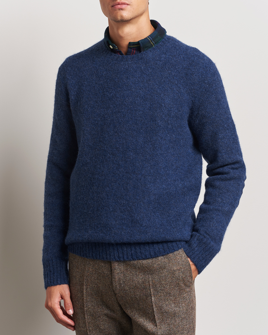 Herr | Tröjor | Polo Ralph Lauren | Heavy Knitted Sweater Midnight Navy Heather