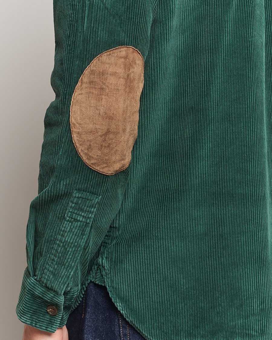Herr | Skjortor | Polo Ralph Lauren | Corduroy Patch Shirt Moss Agate