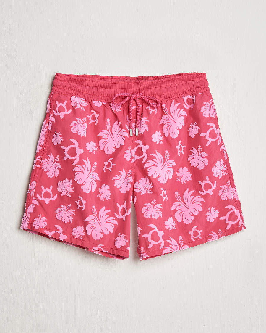 Herr | Badbyxor | Vilebrequin | Moorea Swim Shorts Groseille