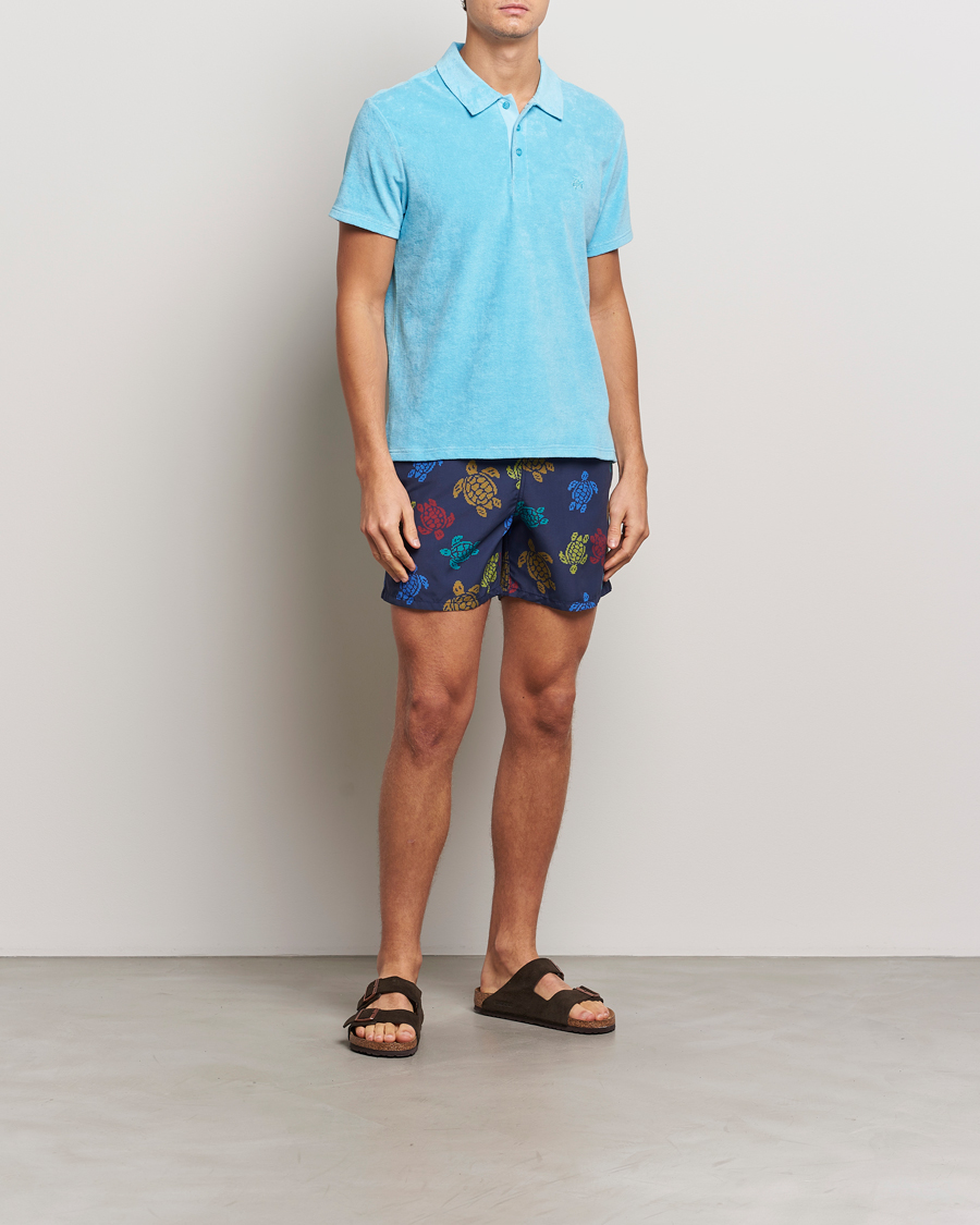 Herr | Badbyxor | Vilebrequin | Moorea Swim Shorts Bleu Marine