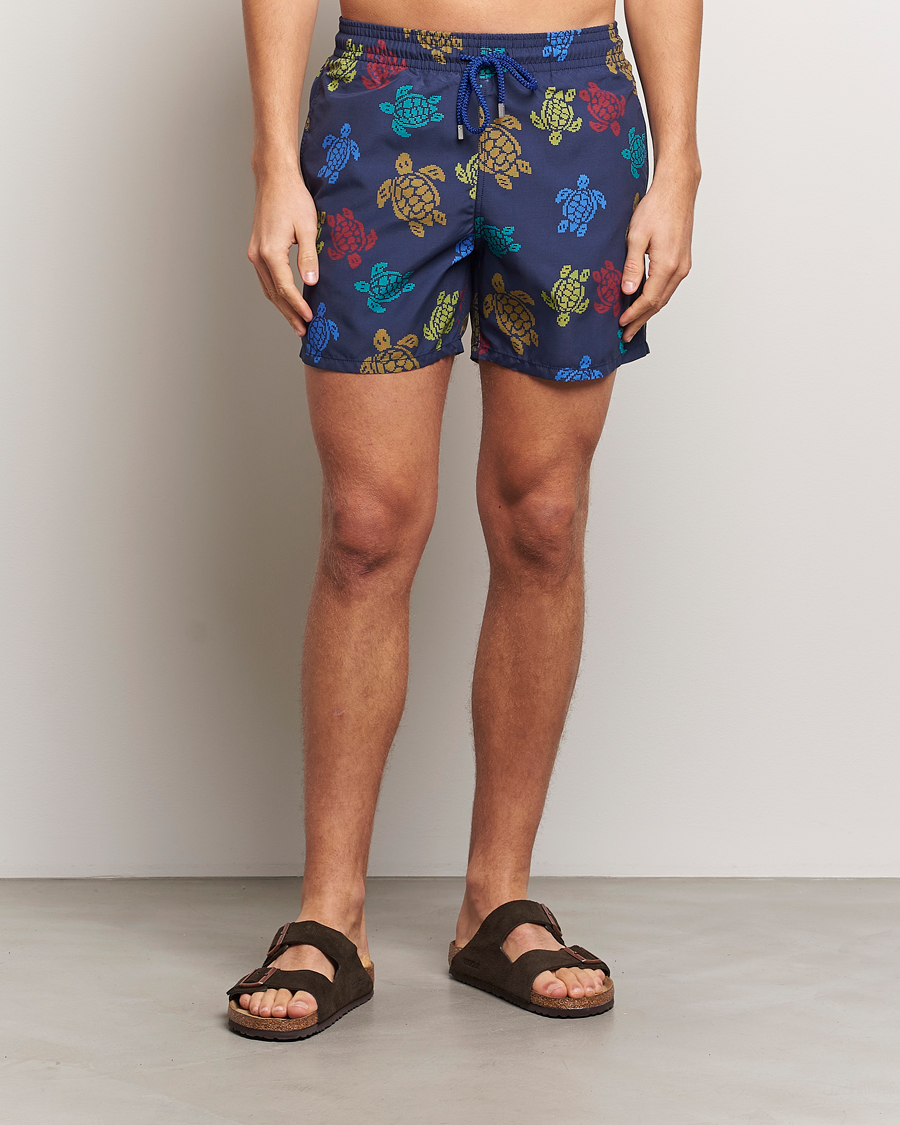 Herr | Badbyxor | Vilebrequin | Moorea Swim Shorts Bleu Marine