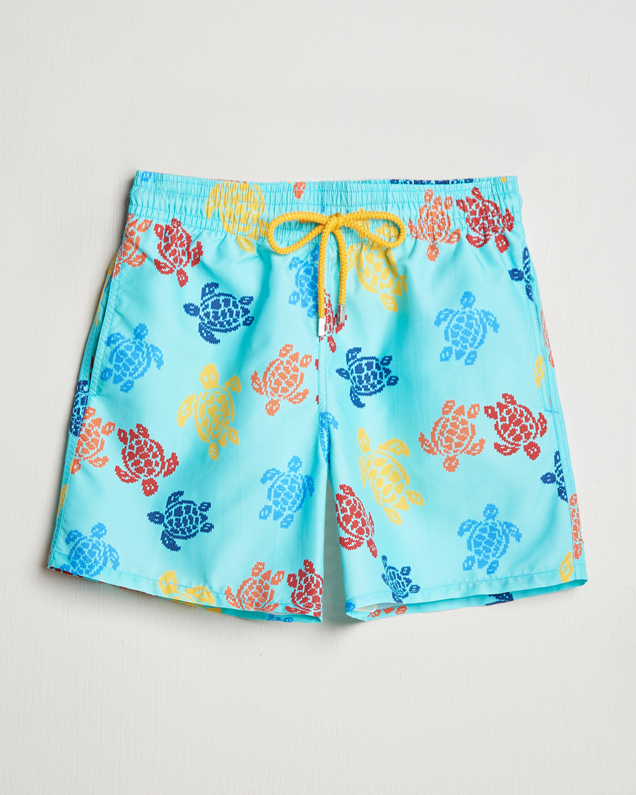 Herr | Badbyxor | Vilebrequin | Moorea Swim Shorts Bleu Lazuli