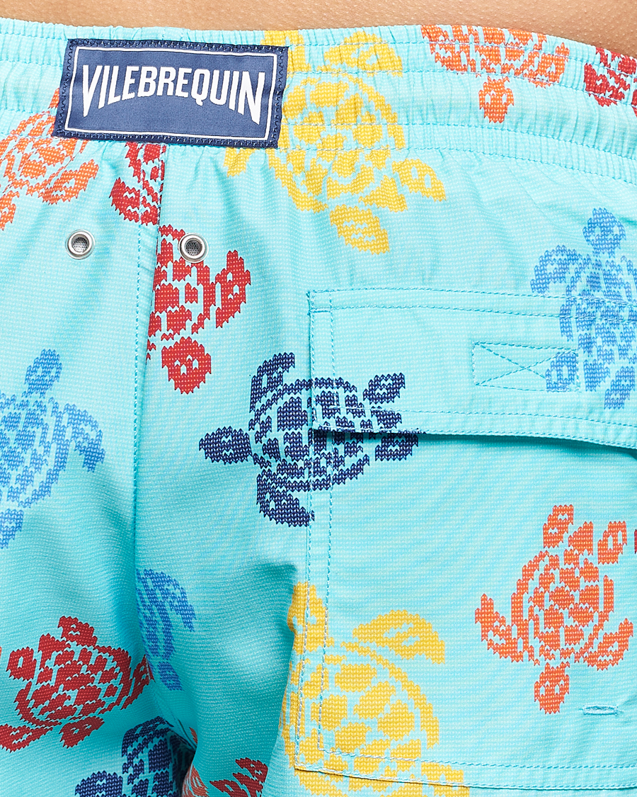 Herr | Badbyxor | Vilebrequin | Moorea Swim Shorts Bleu Lazuli