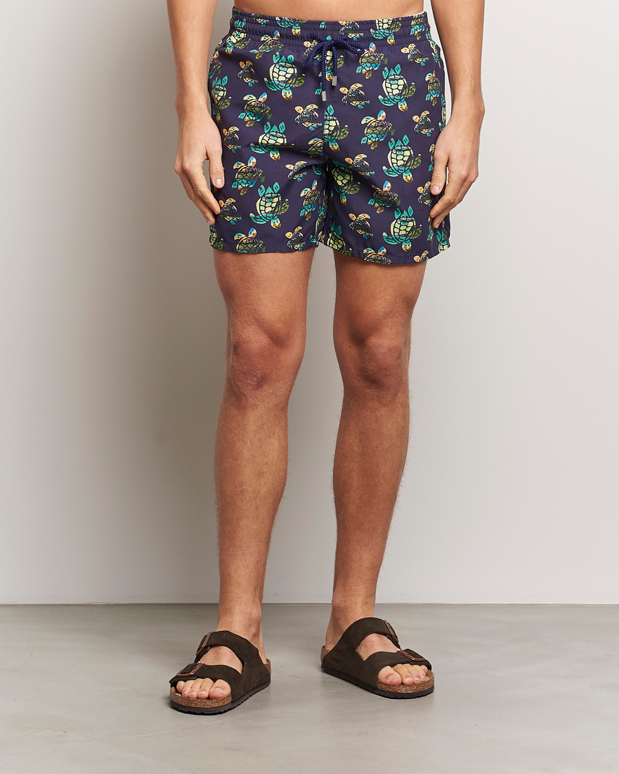 Herr | Vilebrequin Moorea Swim Shorts Minuit | Vilebrequin | Moorea Swim Shorts Minuit