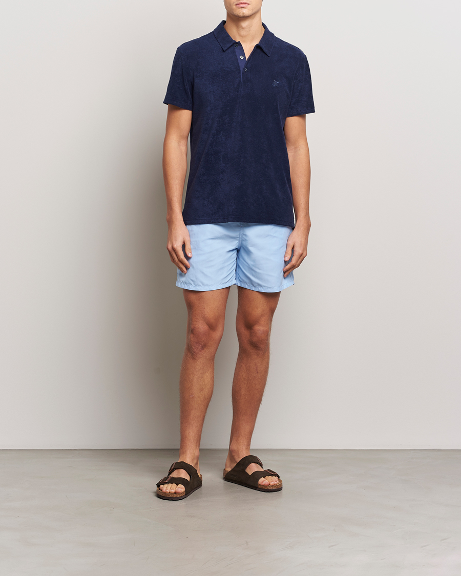 Herr | Pikéer | Vilebrequin | Phoenix Terry Polo Bleu Marine