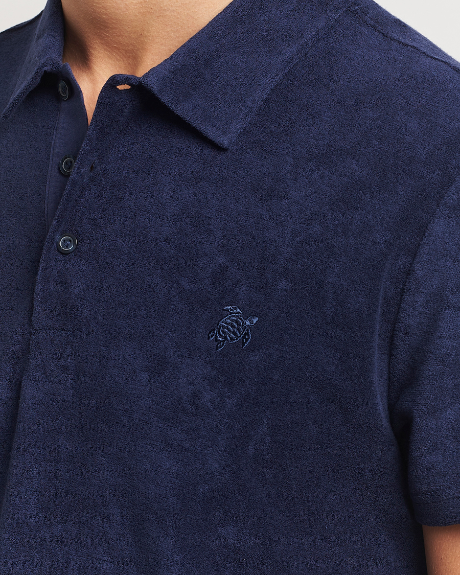 Herr | Pikéer | Vilebrequin | Phoenix Terry Polo Bleu Marine