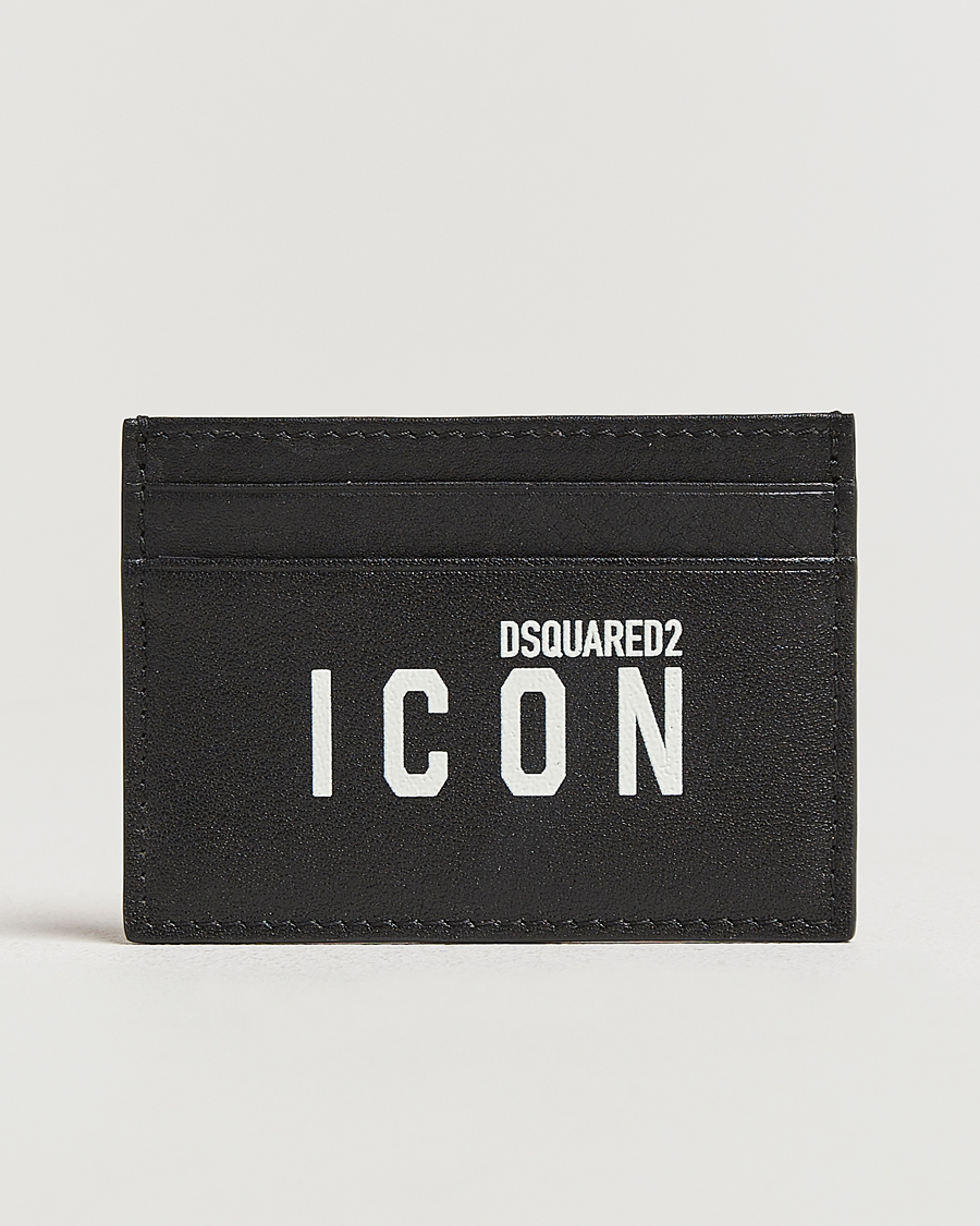 Herr | Dsquared2 Icon Card Holder Black | Dsquared2 | Icon Card Holder Black
