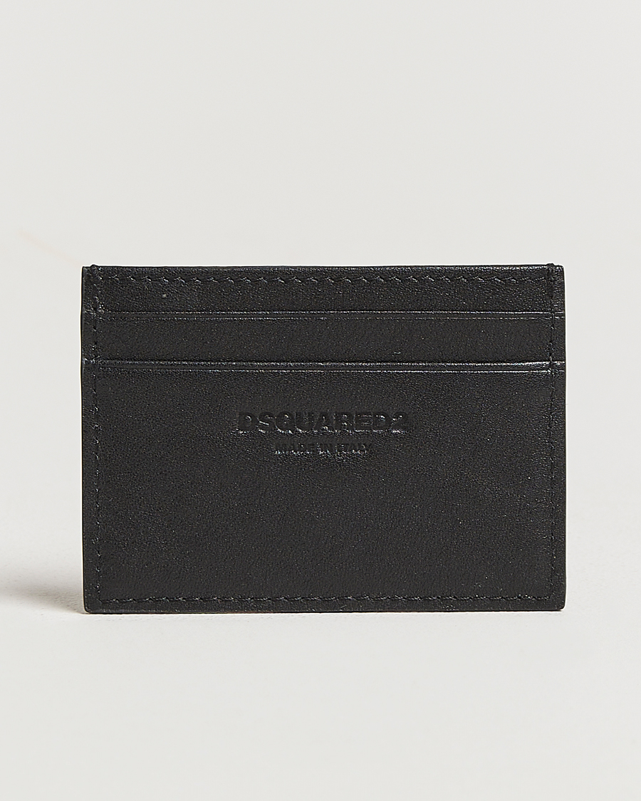 Herr | Dsquared2 Icon Card Holder Black | Dsquared2 | Icon Card Holder Black