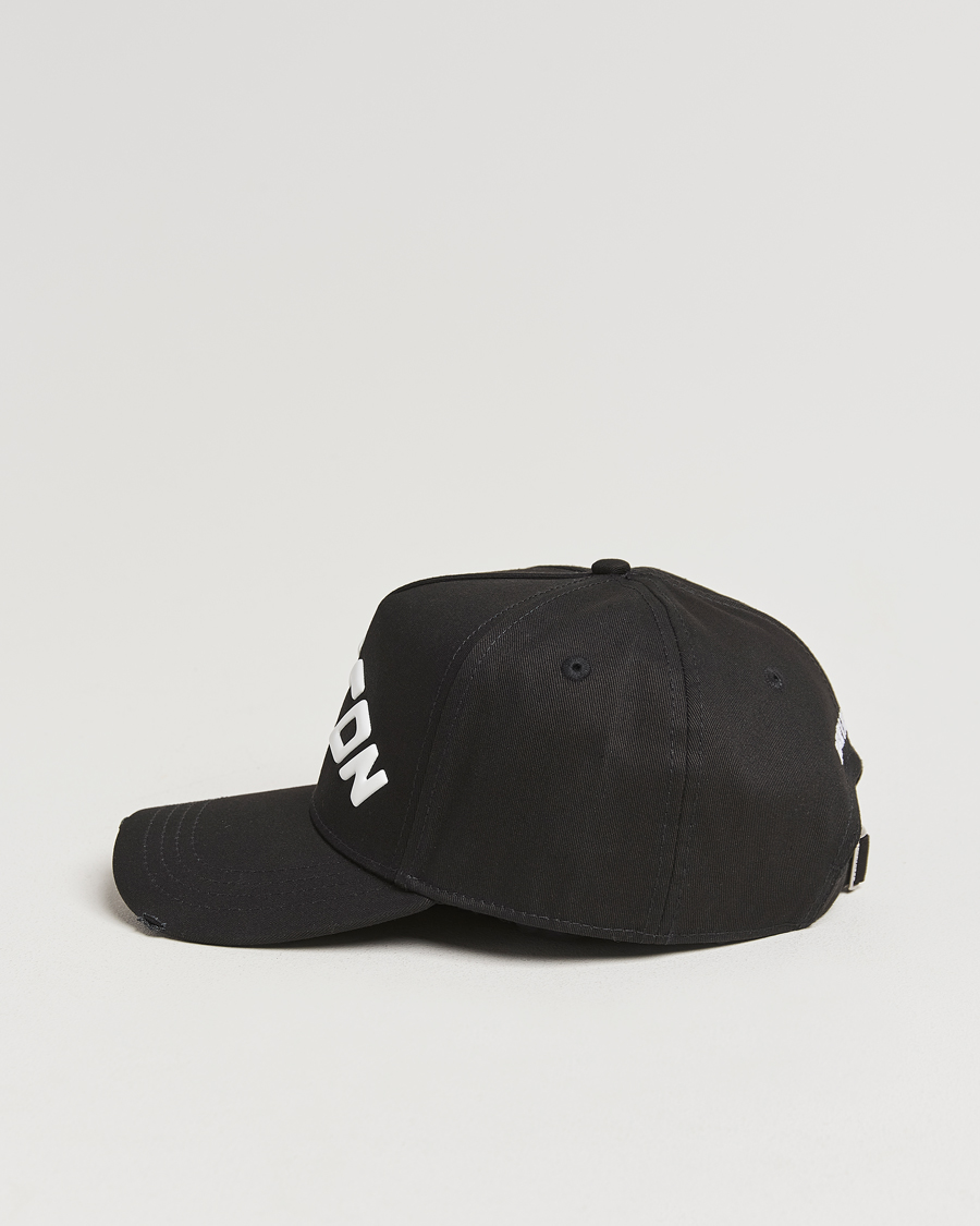 Herr | Dsquared2 Icon Evolution Baseball Cap Black/White | Dsquared2 | Icon Evolution Baseball Cap Black/White