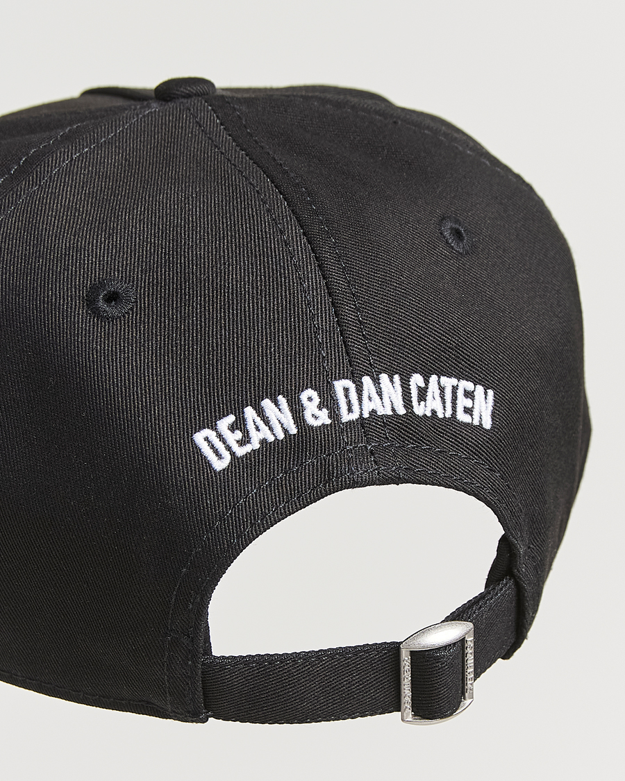 Herr | Dsquared2 Icon Evolution Baseball Cap Black/White | Dsquared2 | Icon Evolution Baseball Cap Black/White