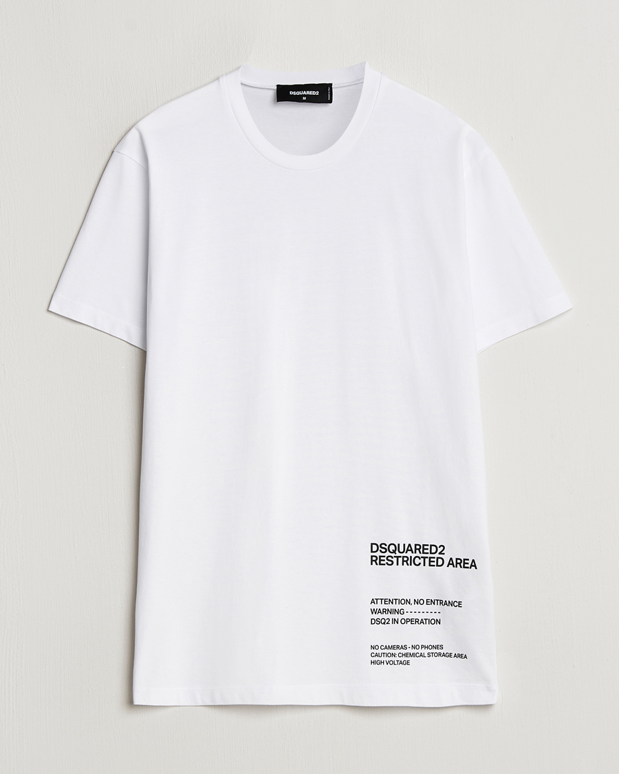 Herr | T-Shirts | Dsquared2 | Cool Fit T-Shirt White