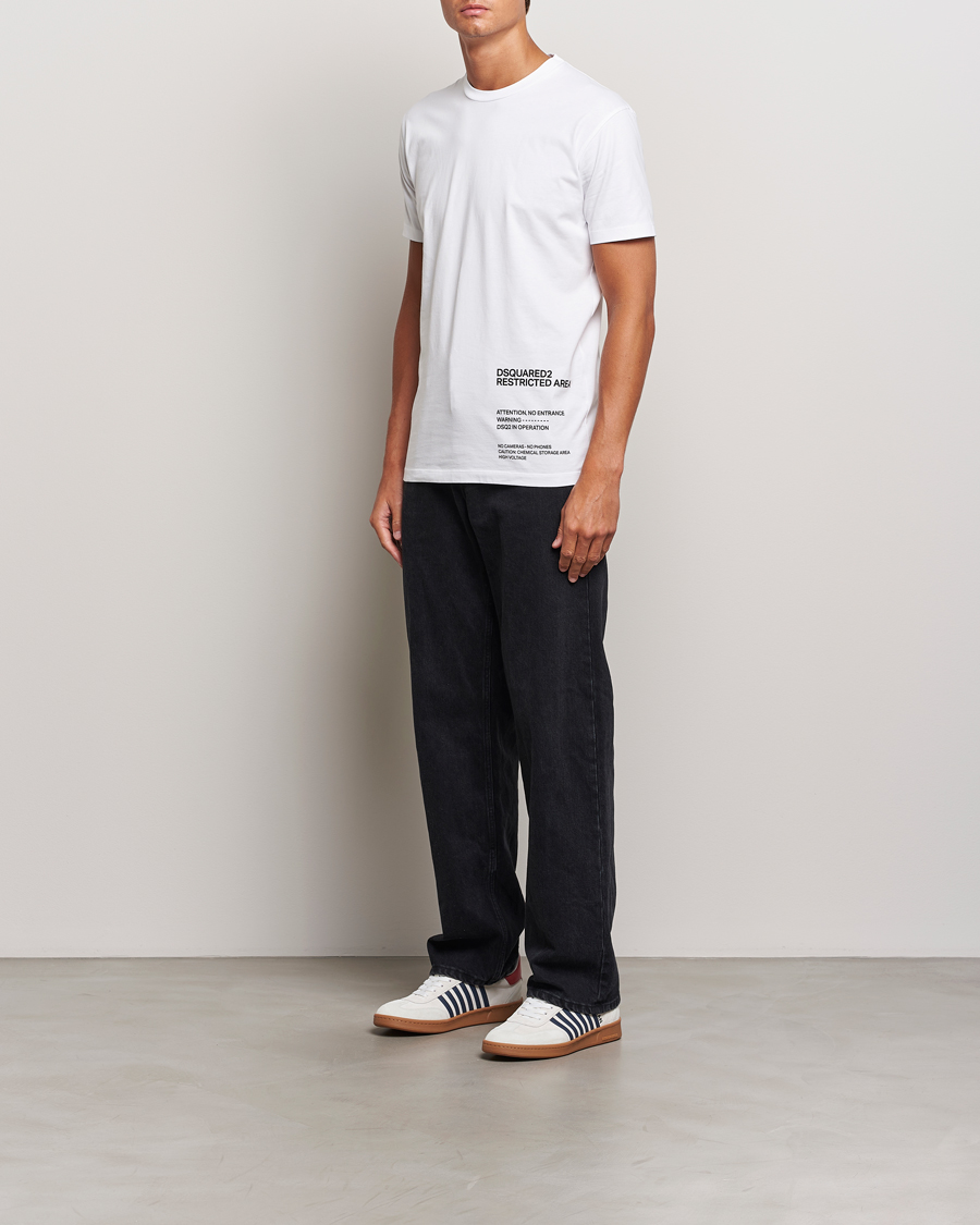 Herr | T-Shirts | Dsquared2 | Cool Fit T-Shirt White
