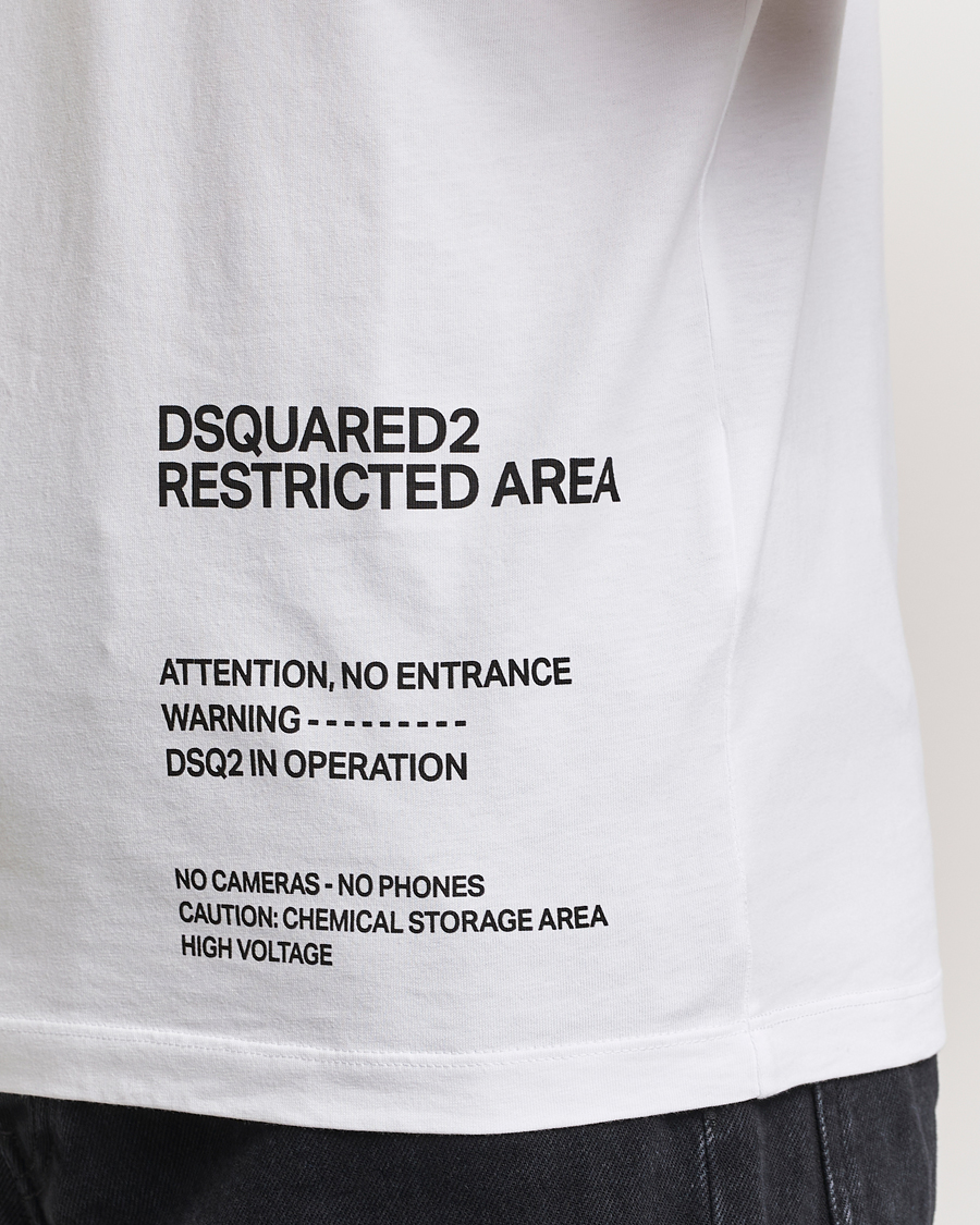 Herr | T-Shirts | Dsquared2 | Cool Fit T-Shirt White