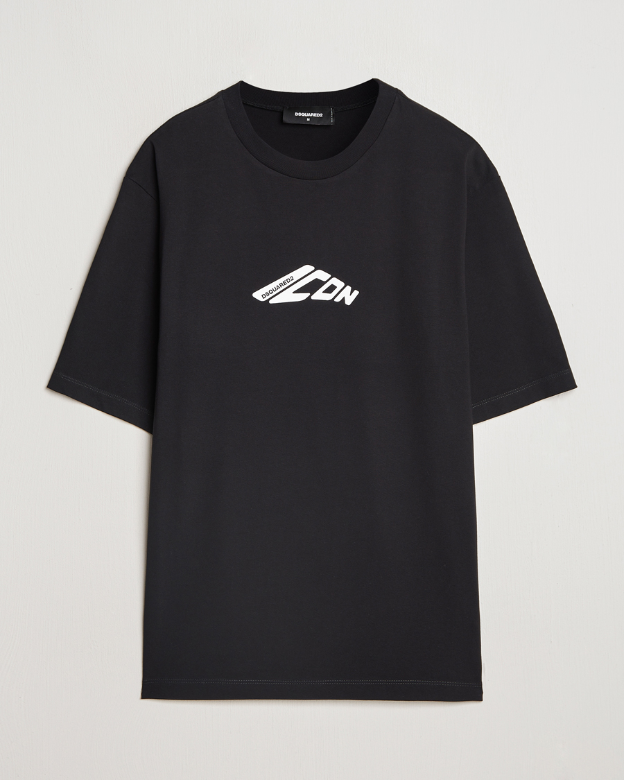 Herr | T-Shirts | Dsquared2 | Icon Evolution T-Shirt Black