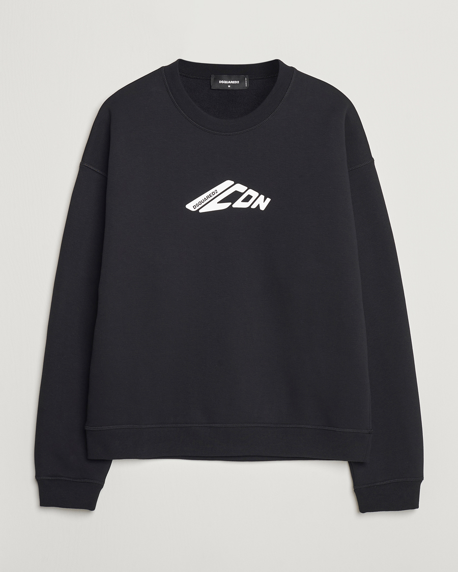 Herr | Tröjor | Dsquared2 | Icon Evolution Sweatshirt Black