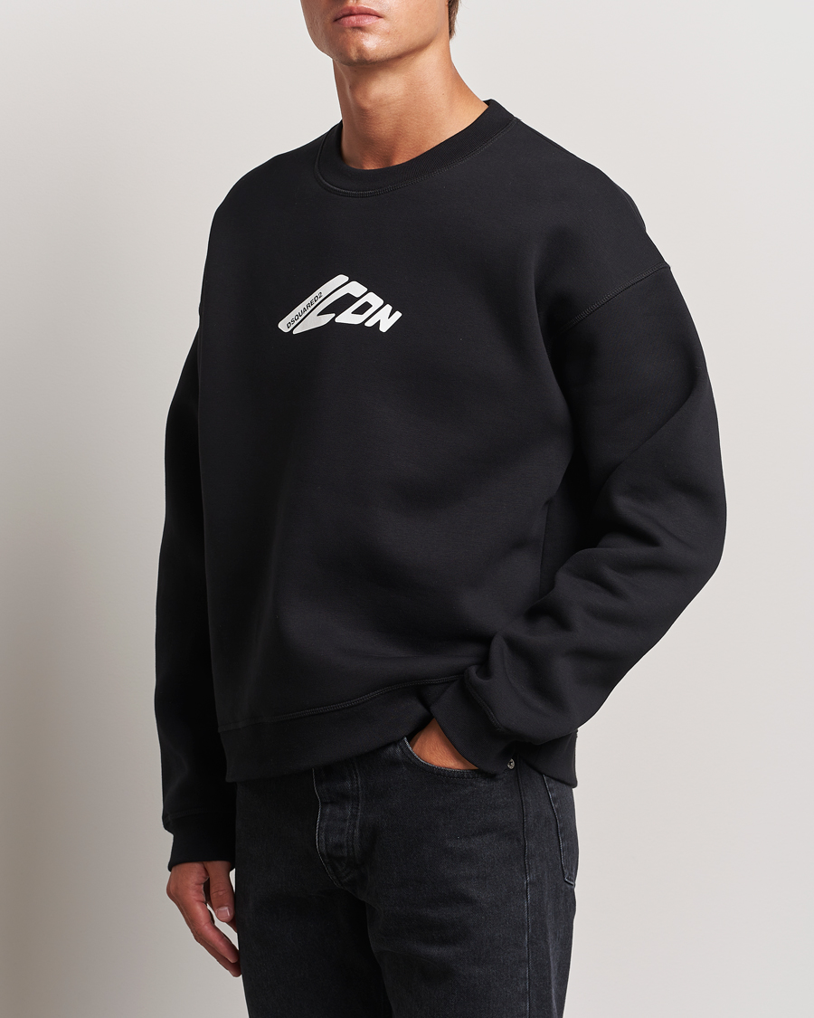 Herr | Tröjor | Dsquared2 | Icon Evolution Sweatshirt Black