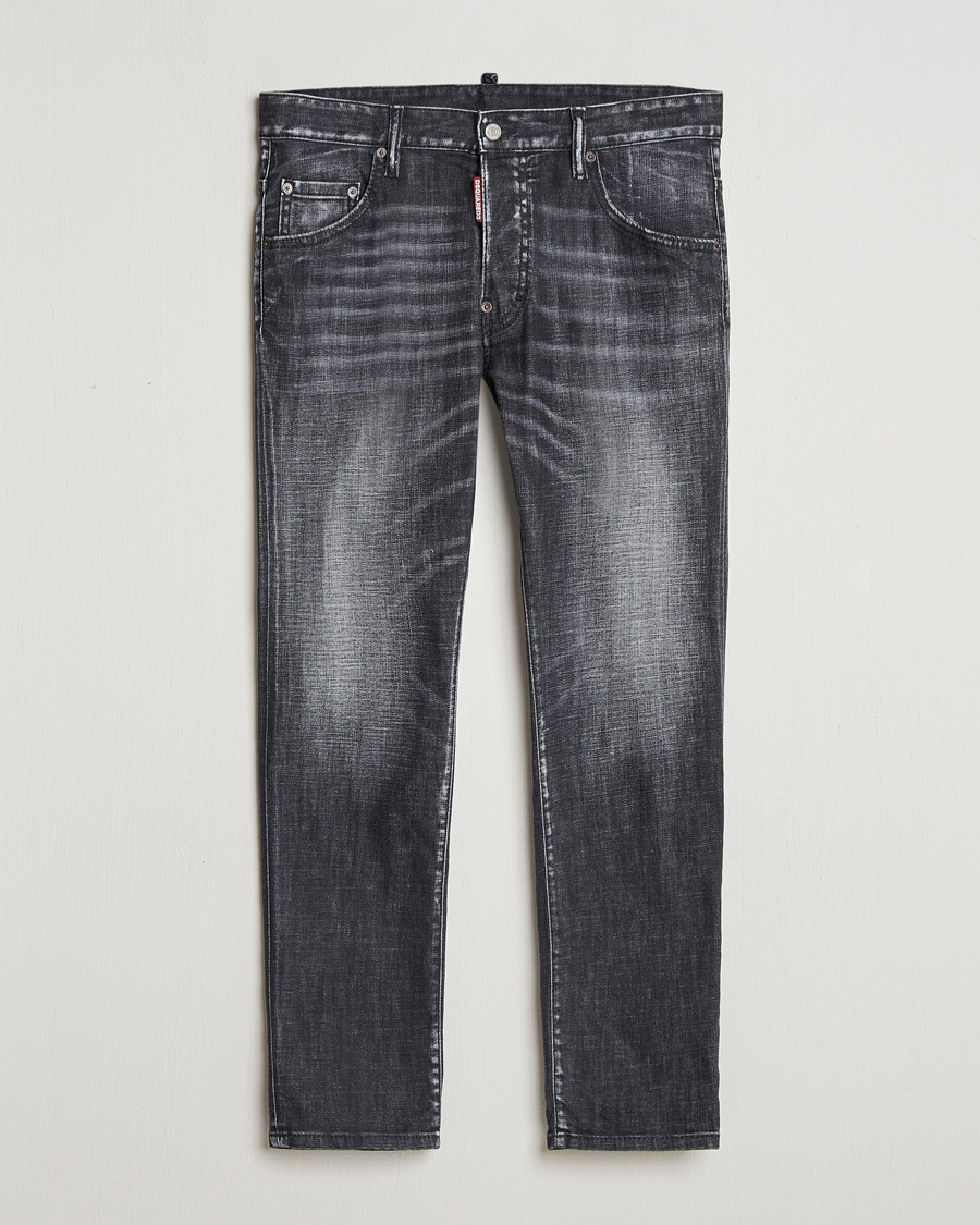 Herr | Jeans | Dsquared2 | Skater Jeans Washed Black