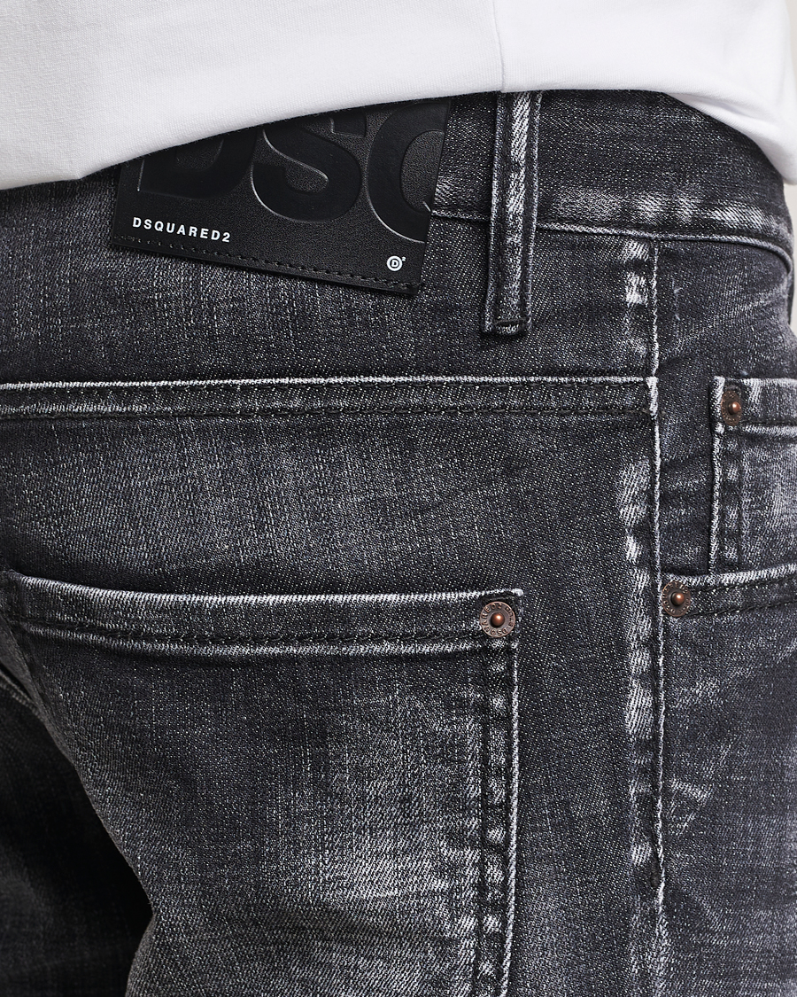 Herr | Jeans | Dsquared2 | Skater Jeans Washed Black