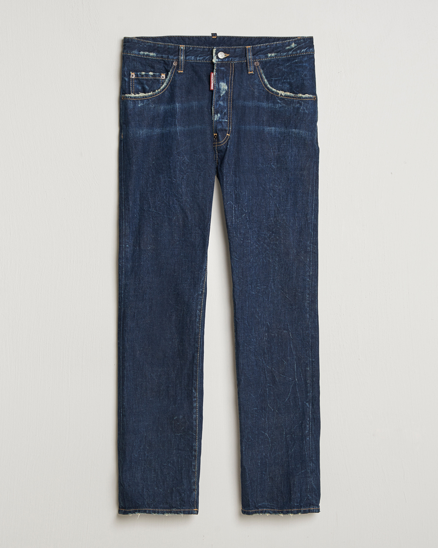 Herr | Jeans | Dsquared2 | 642 Loose Jeans Dark Blue